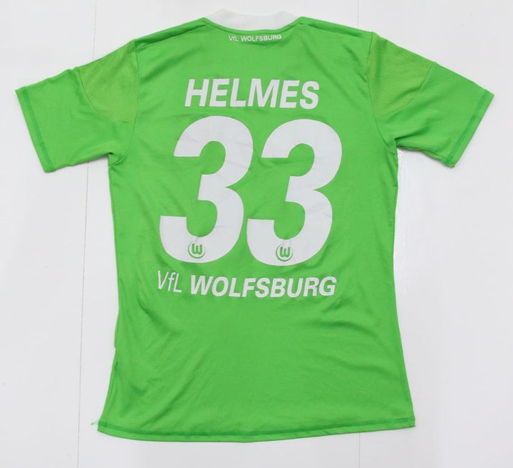 Maglia da calcio Adidas Wolfsburg 2011/2012 Helmes 33 Taglia 16A