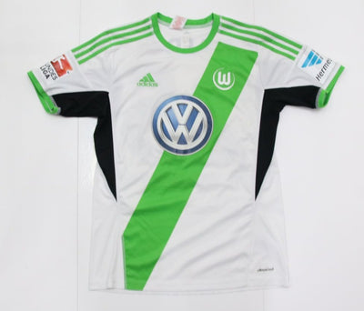 Maglia da calcio Adidas Wolfsburg 2014/2015 Naldo 25 Taglia 16A