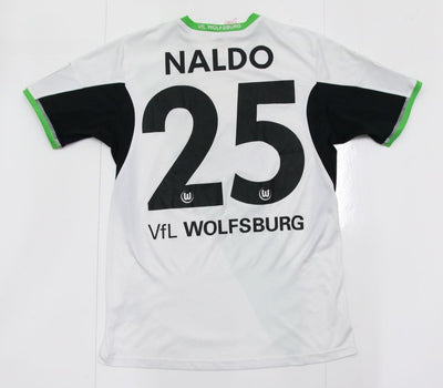 Maglia da calcio Adidas Wolfsburg 2014/2015 Naldo 25 Taglia 16A