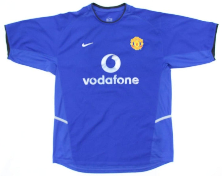 Maglia da calcio Nike Manchester United 2002/2003 Beckham 7 Taglia L