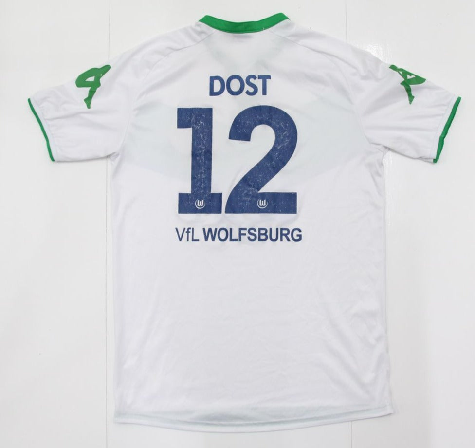 Maglia da calcio Kappa Wolfsburg 2015/2016 Dost 12 Taglia M