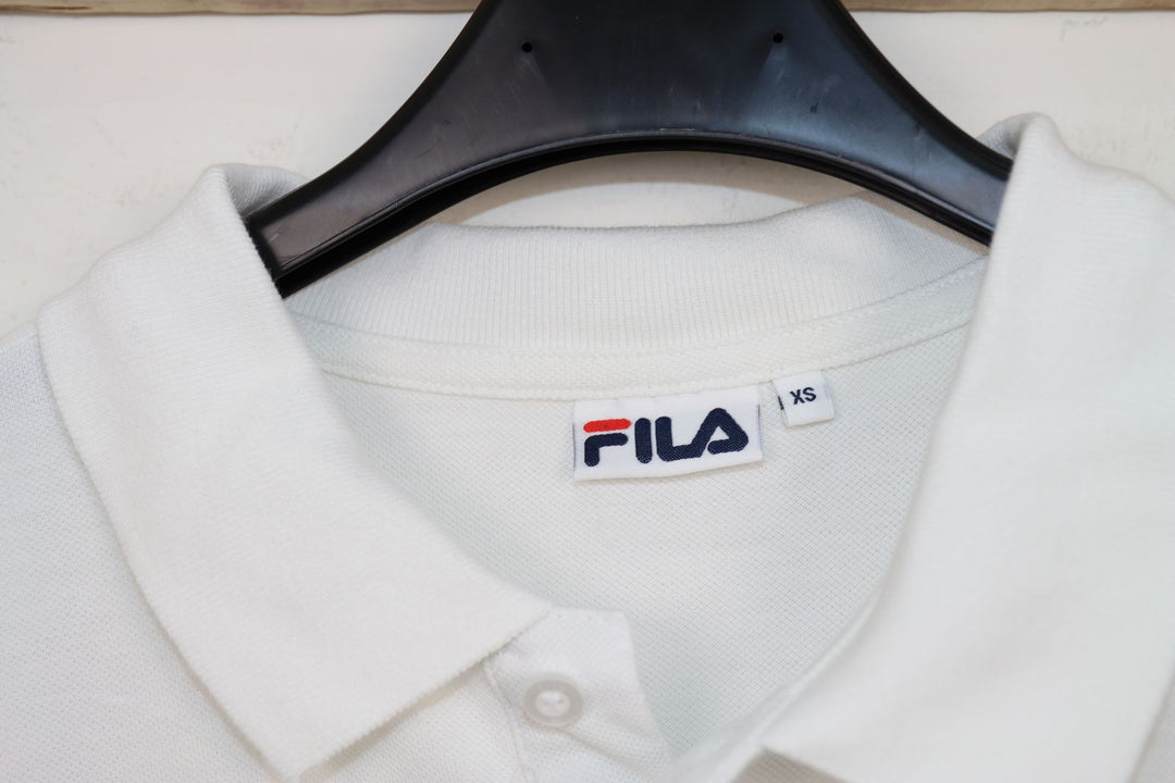 Fila Polo Bianca Taglia XS Unisex