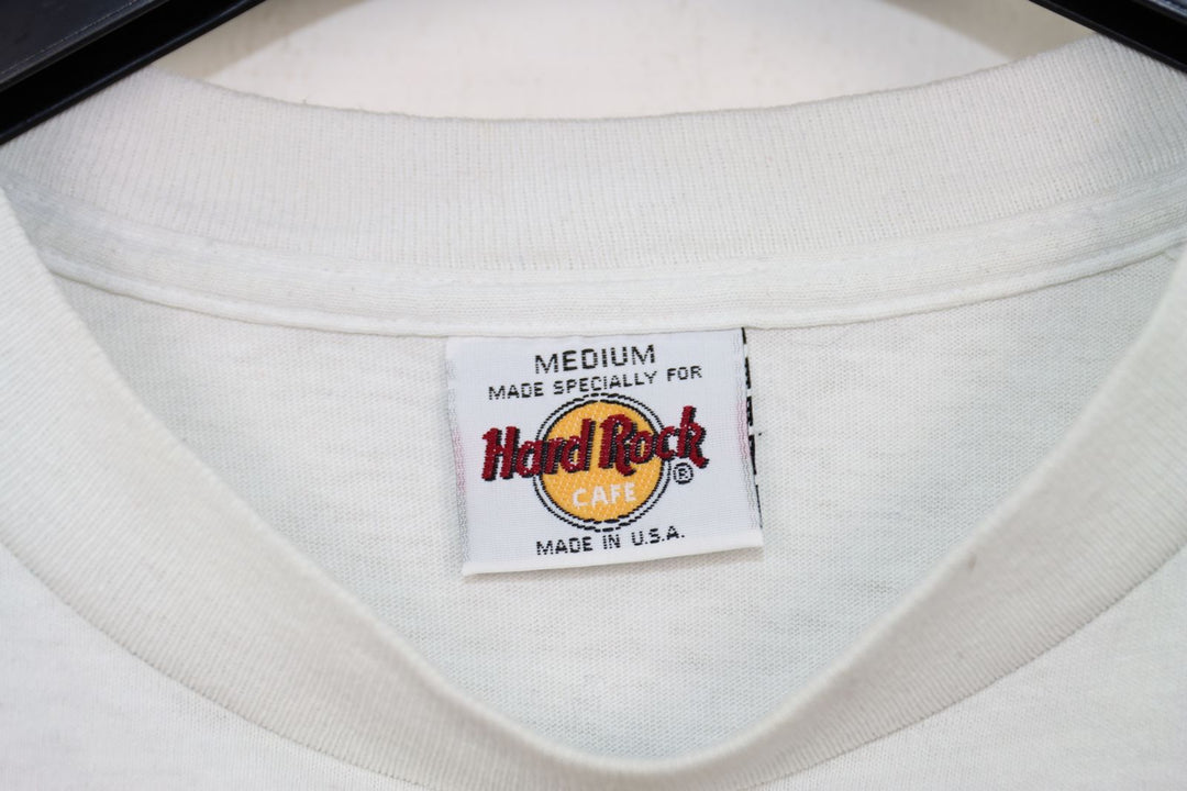 Hard Rock Cafe T-Shirt Bianca Taglia M Unisex Made in USA