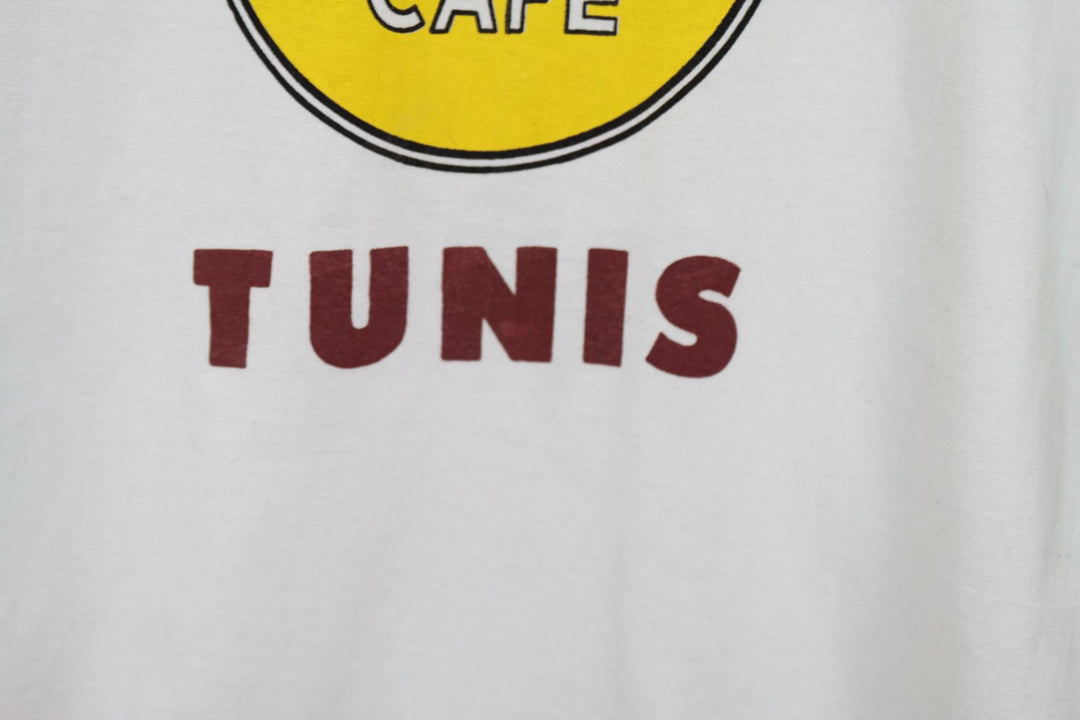 Hard Rock Cafe Tunis T-Shirt Bianca Taglia S Unisex