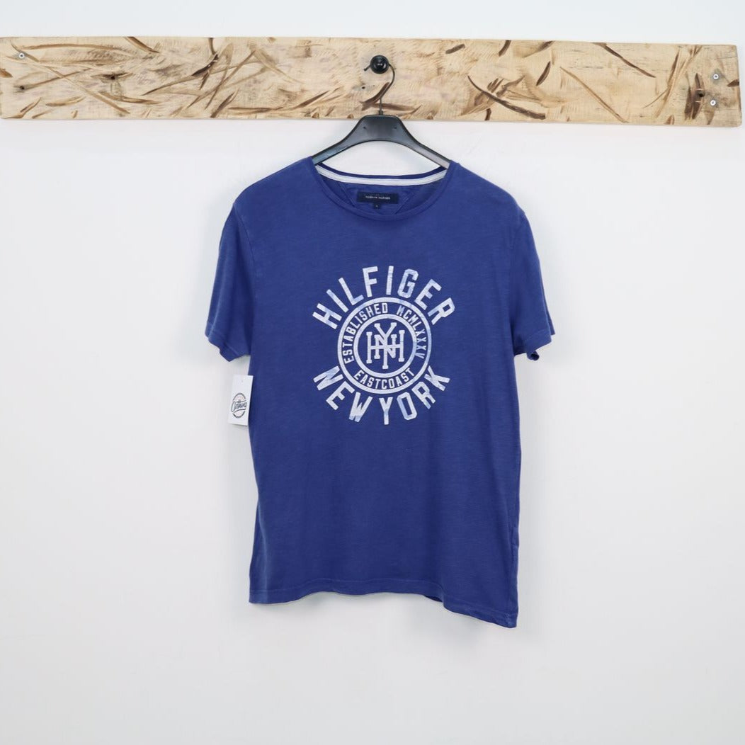 Tommy Hilfiger T-Shirt Blu Taglia L Uomo