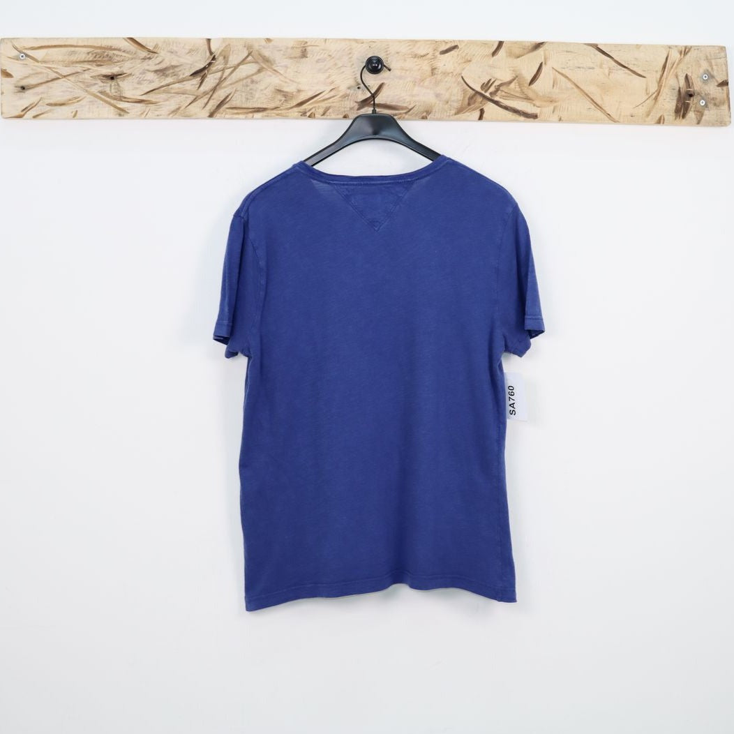 Tommy Hilfiger T-Shirt Blu Taglia L Uomo