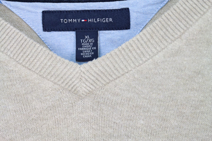 Tommy Hilfiger Maglione Beige Taglia XL Uomo