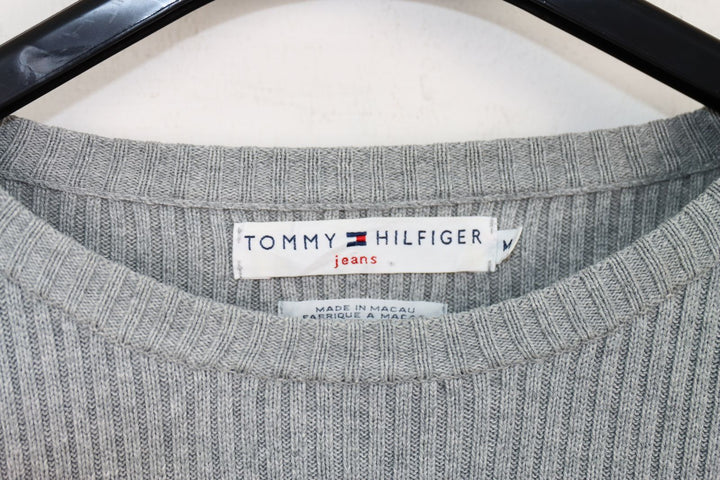 Tommy Hilfiger Jeans Maglione Grigio Taglia M Donna