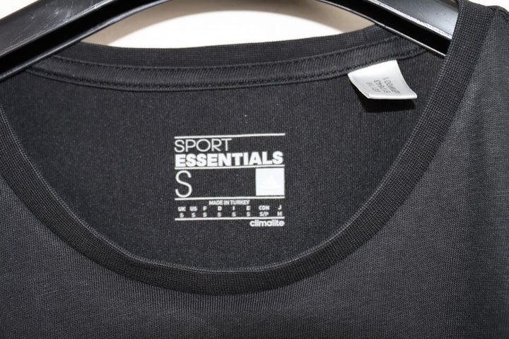 Adidas Essential T-Shirt Nera Taglia S Uomo