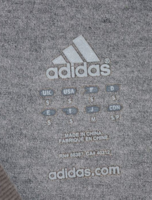 Adidas NBA Chicago Bulls T-Shirt Grigia Taglia S Uomo