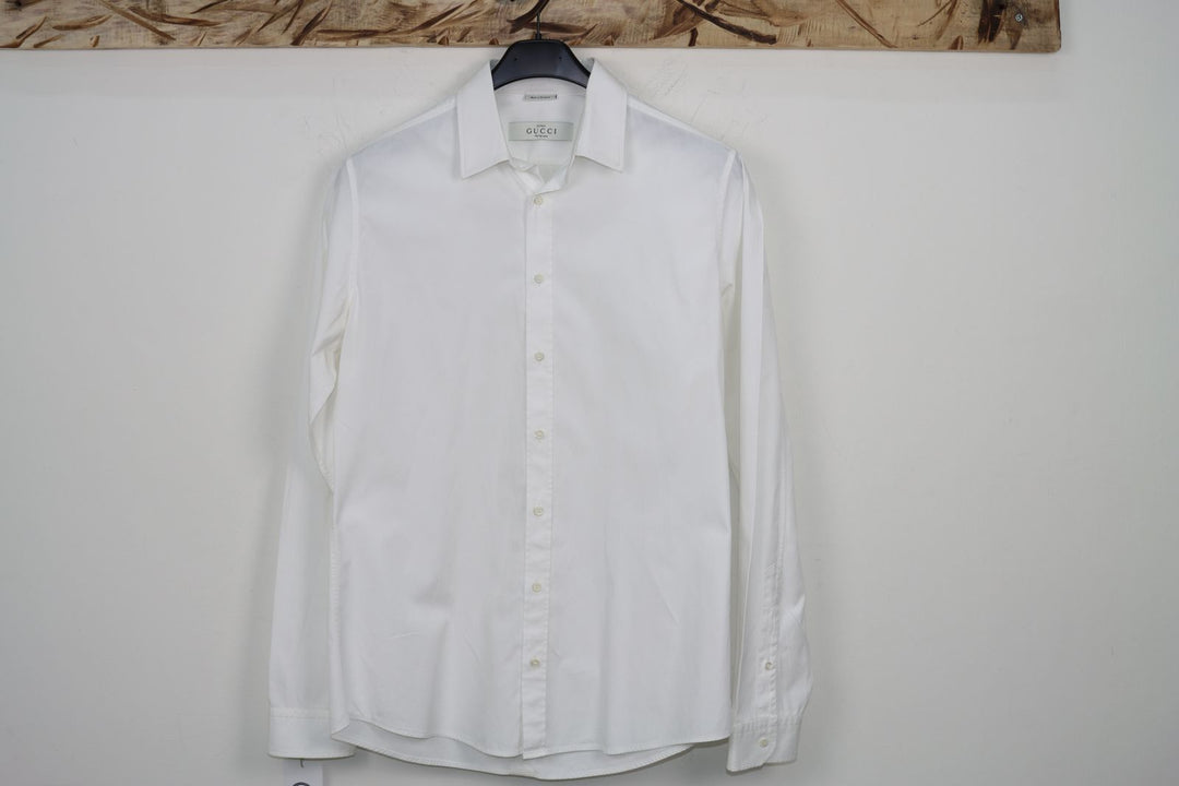 Gucci Uniform Camicia Bianco Taglia 42 Unisex