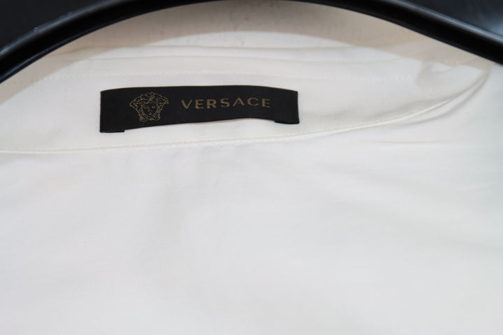 Versace Camicia Bianco Taglia 39 Uomo