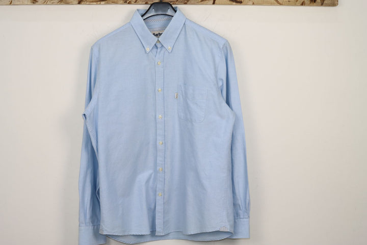 Barbour Camicia Azzurro Taglia L Uomo