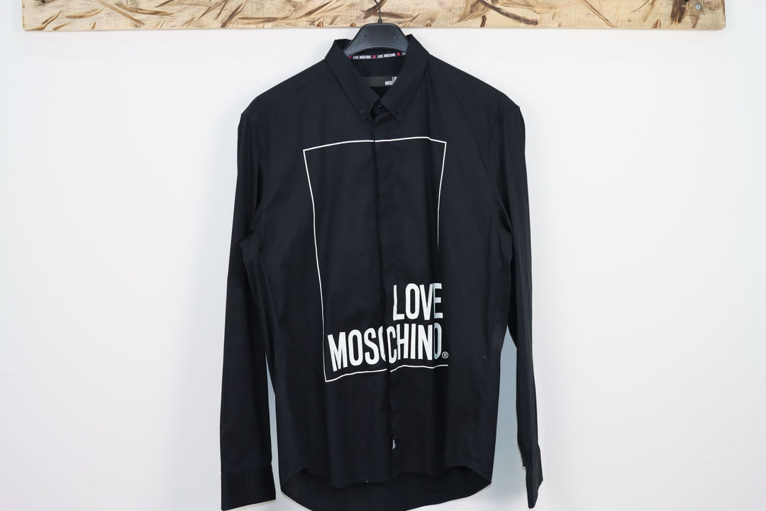 Love Moschino Camicia Nero Taglia L Uomo