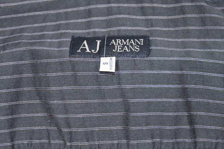 Armani Jeans Camicia Blu Taglia S Uomo