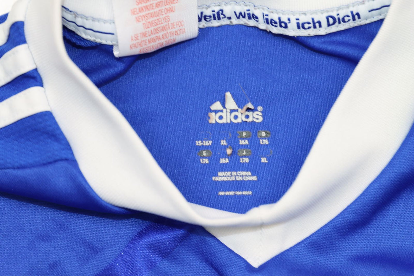 Maglia da calcio Adidas FC Schalke 04 2012/2013 Taglia 16A