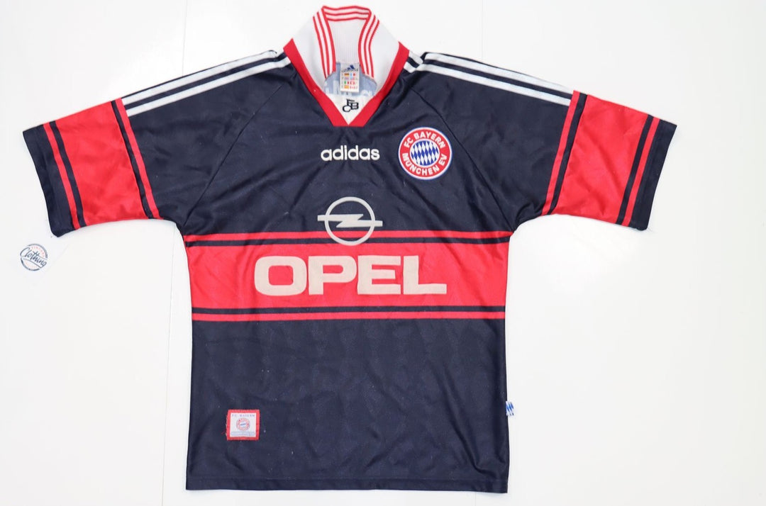 Maglia da calcio Adidas Bayern Munich 1997/1998 Elber 9 Taglia S