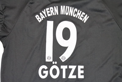 Maglia da calcio Adidas Bayern Munich 2015/2016 Gotze 19 Taglia XS