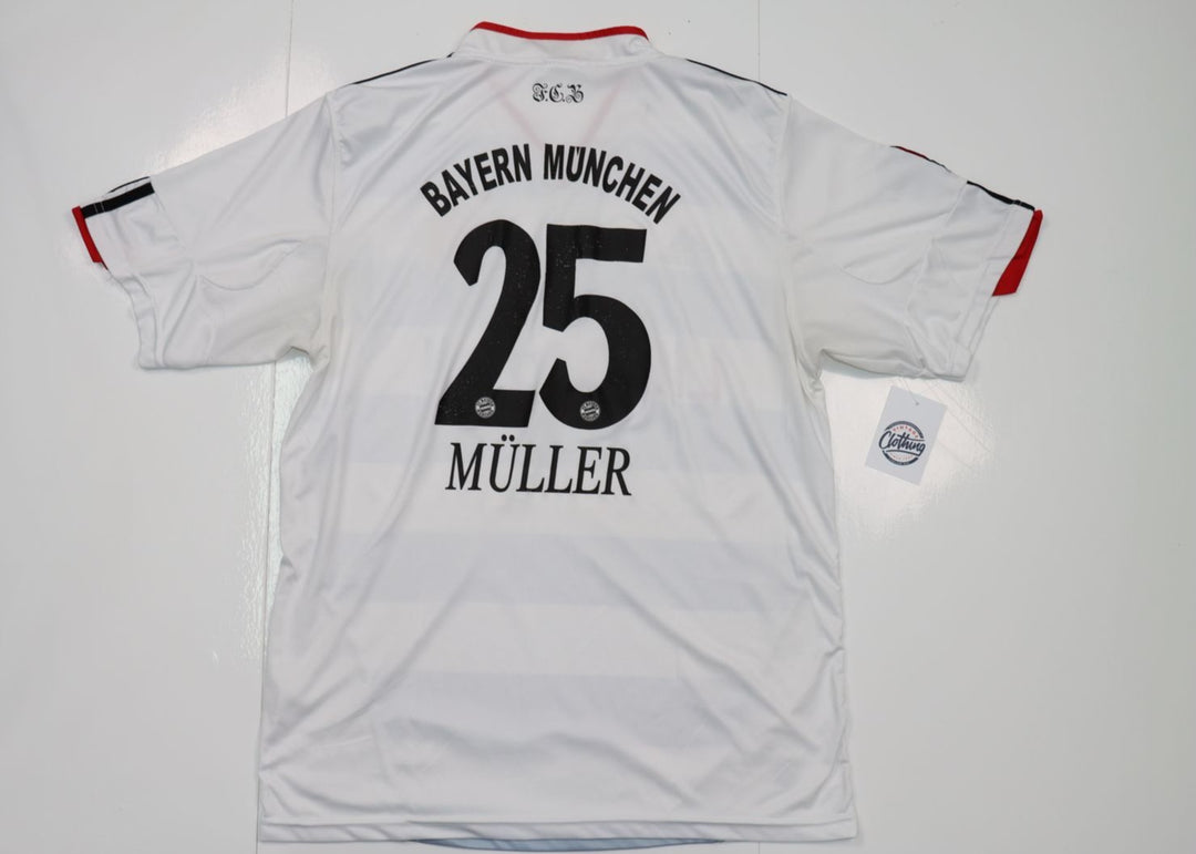 Maglia da calcio Adidas Bayern Munich 2010/2012 Muller 25