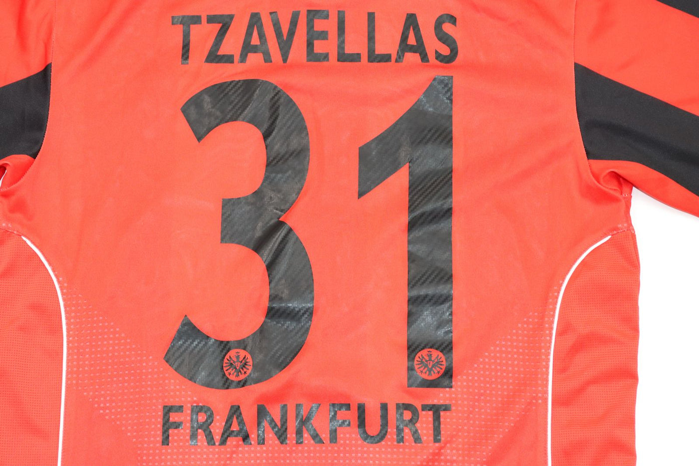 Maglia da calcio Jako Eintracht Frankfurt 2010/2011 Tzavellas 31 Taglia M