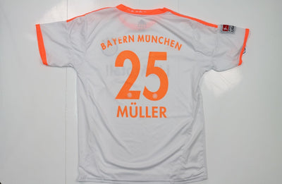 Maglia da calcio Adidas Bayern Munich 2012/2013 Muller 25 Taglia L