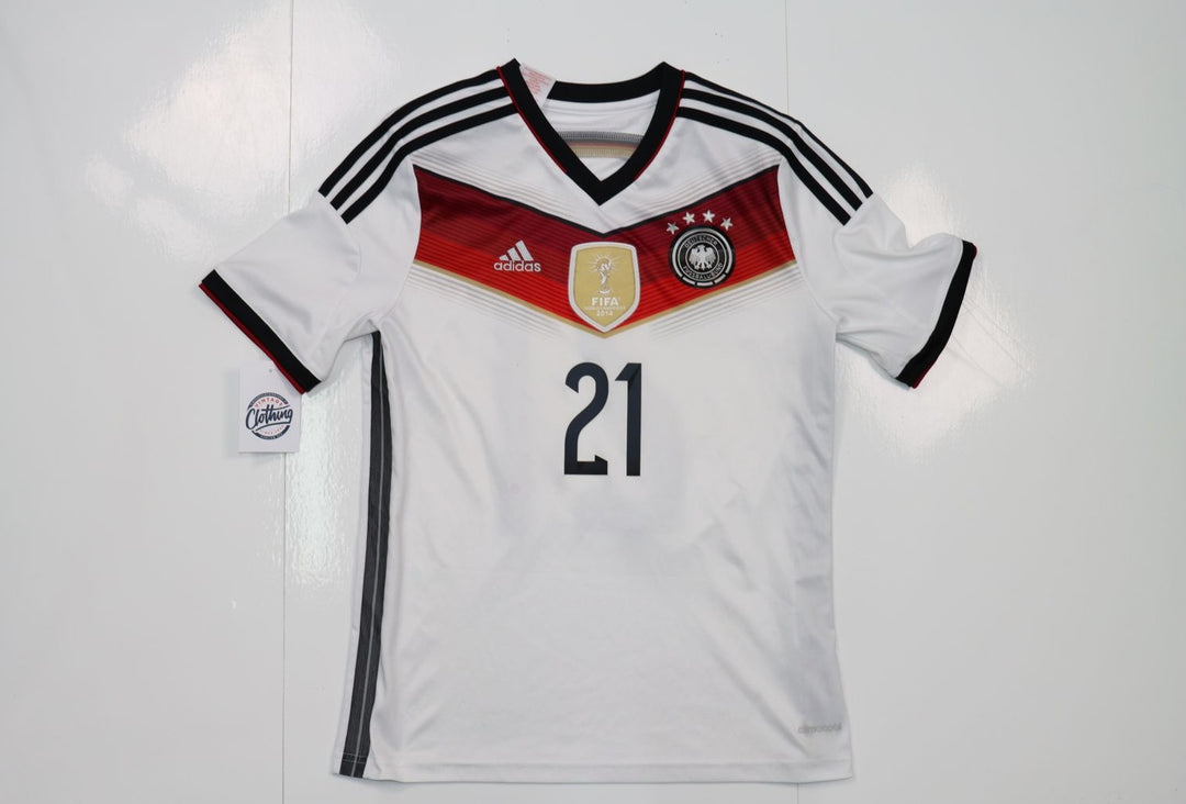 Maglia da calcio Adidas Germania 2014/2015 Reus 21 Taglia 13/14A