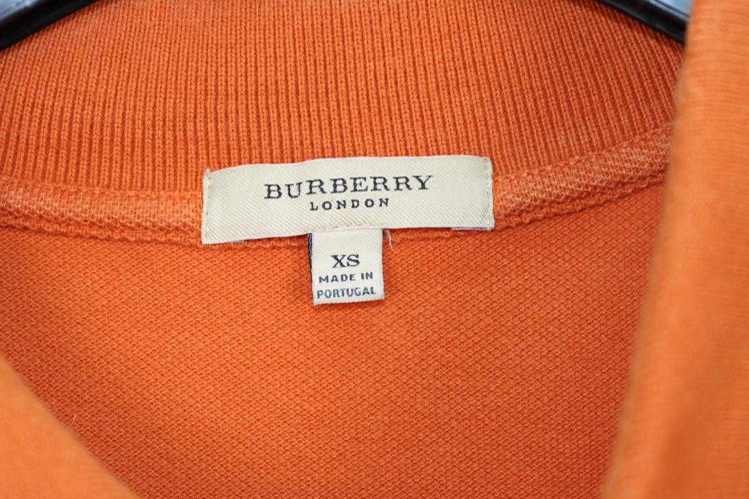 Burberry Polo Arancione Taglia XS Uomo