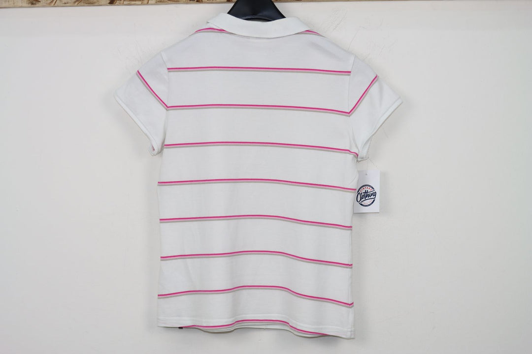 Adidas Polo Bianca e Rosa Taglia 48 Donna