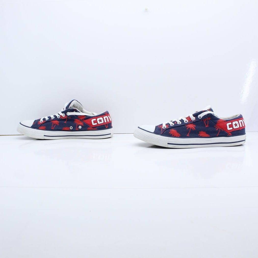 Converse All Star Basse Blu e Rosso Eur 45 Unisex