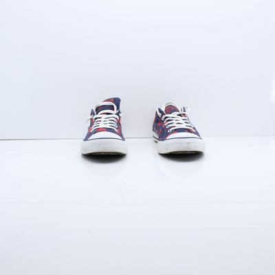 Converse All Star Basse Blu e Rosso Eur 45 Unisex