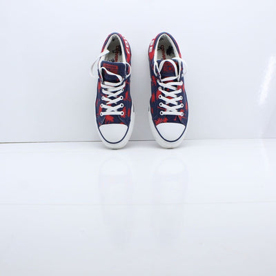Converse All Star Basse Blu e Rosso Eur 45 Unisex