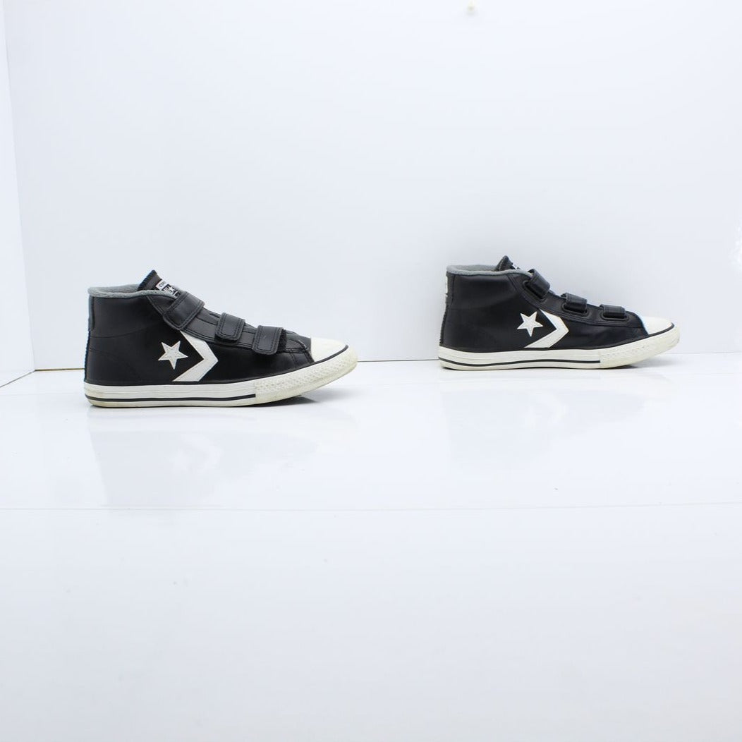 Converse All Star Alto Nero Eur 38.5 Junior