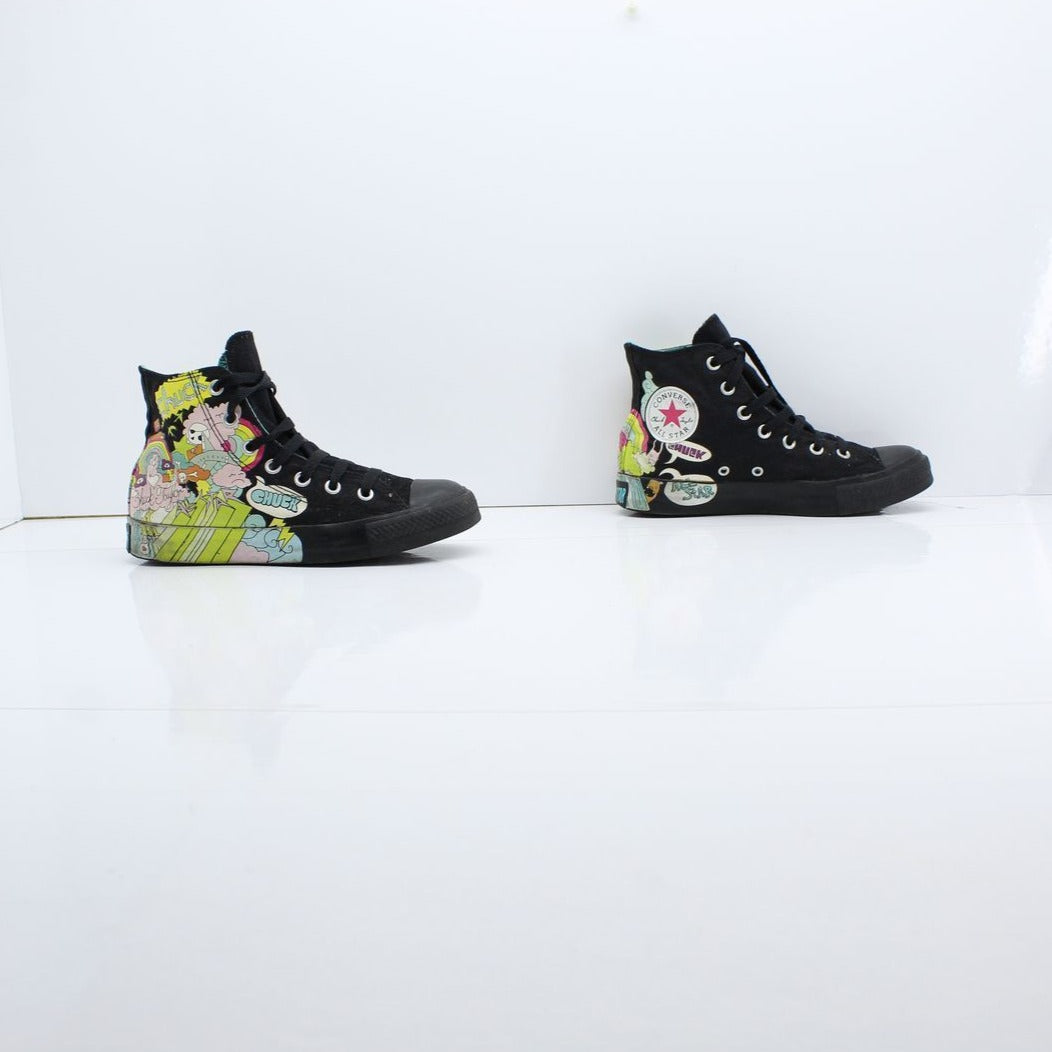 Converse All Star Rainbow Alto Nero Eur 37 Unisex
