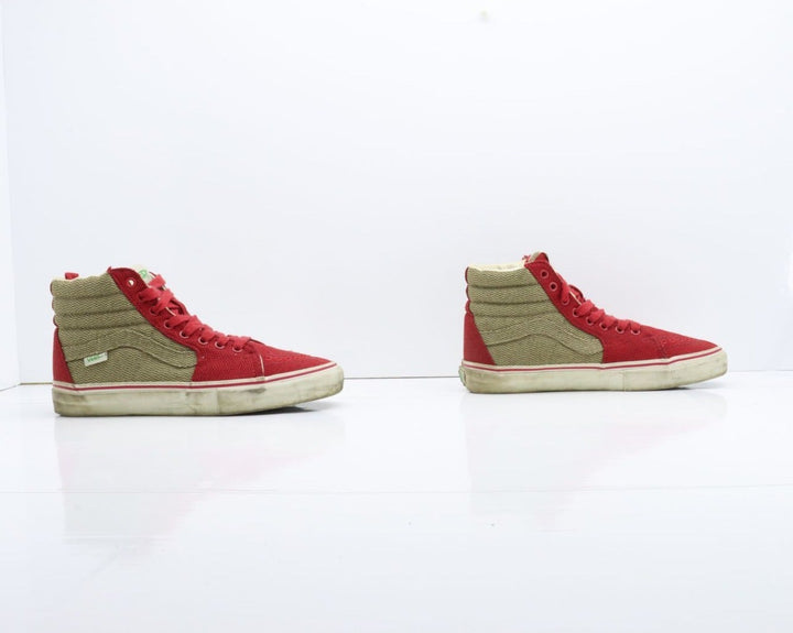 Vans SK8-H1 (Vault) Alte Rosso e Beige Eur 40 Unisex