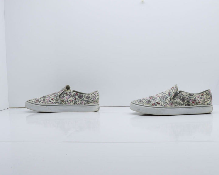 Vans Slip On Basse Bianche a fiori Eur 40 Donna