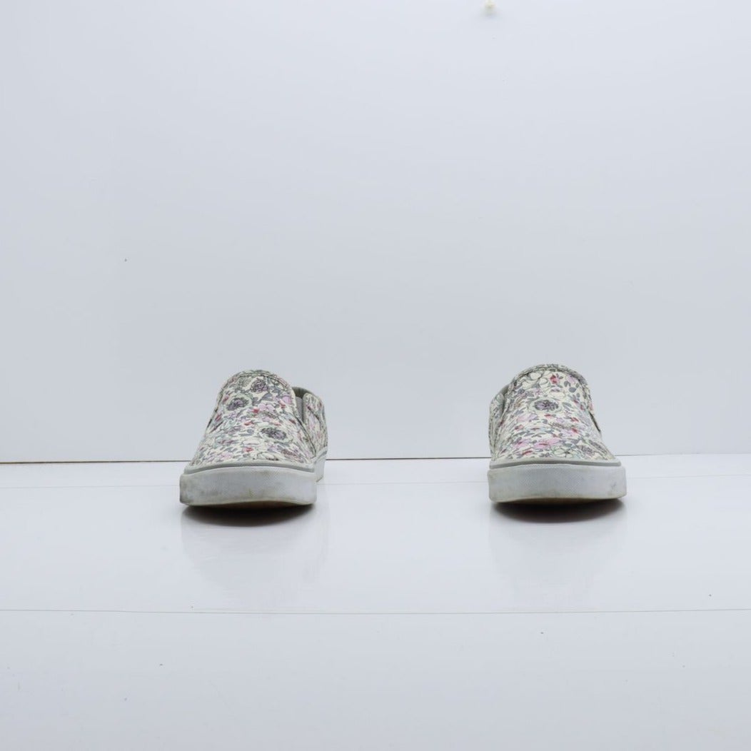 Vans Slip On Basse Bianche a fiori Eur 40 Donna