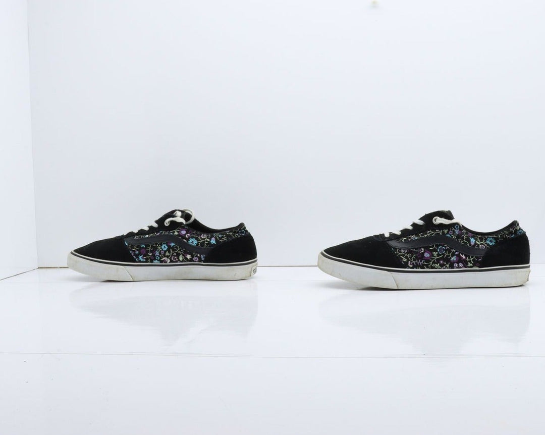 Vans Old Skool Basse Nero a Fiori Eur 40 Donna