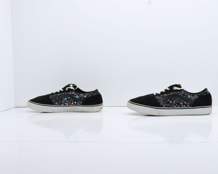 Vans Old Skool Basse Nero a Fiori Eur 40 Donna