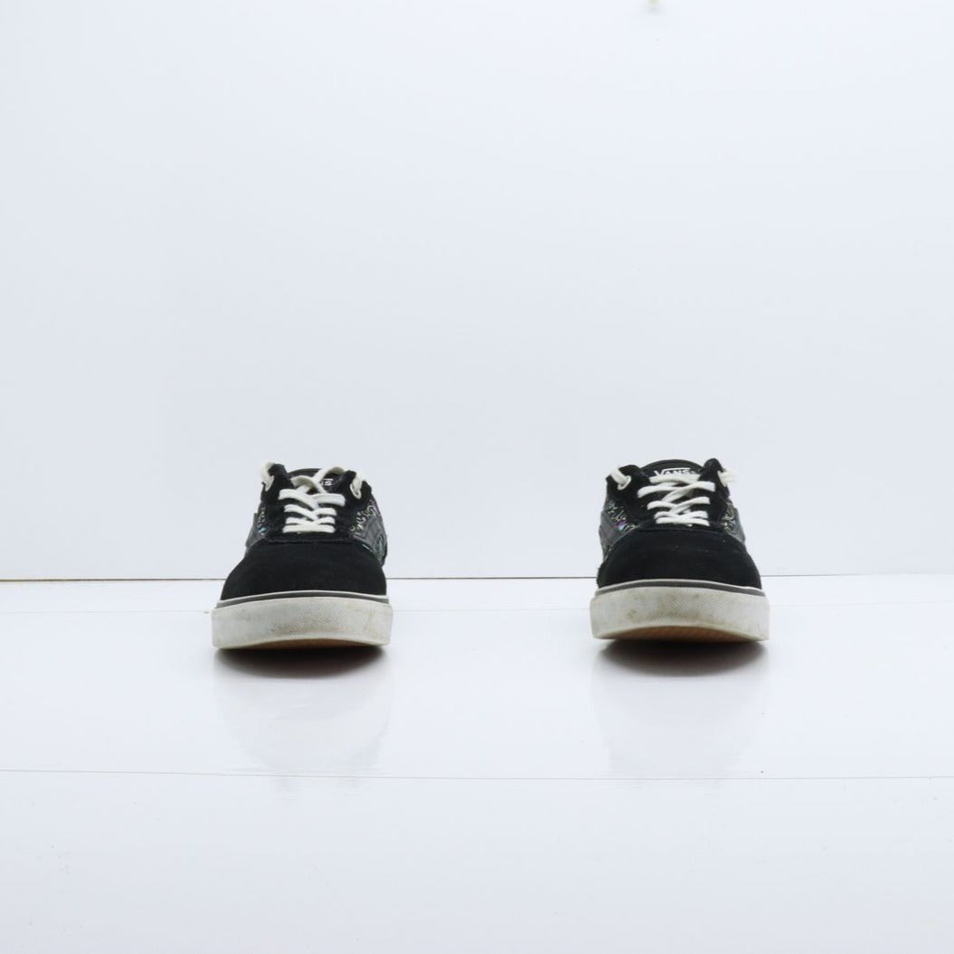 Vans Old Skool Basse Nero a Fiori Eur 40 Donna