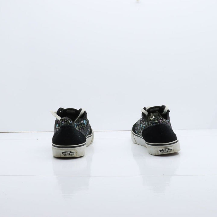 Vans Old Skool Basse Nero a Fiori Eur 40 Donna