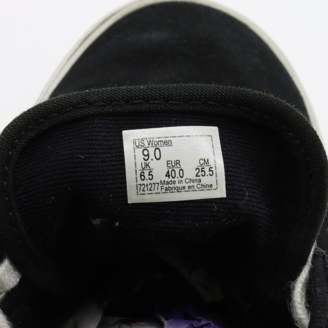 Vans Old Skool Basse Nero a Fiori Eur 40 Donna