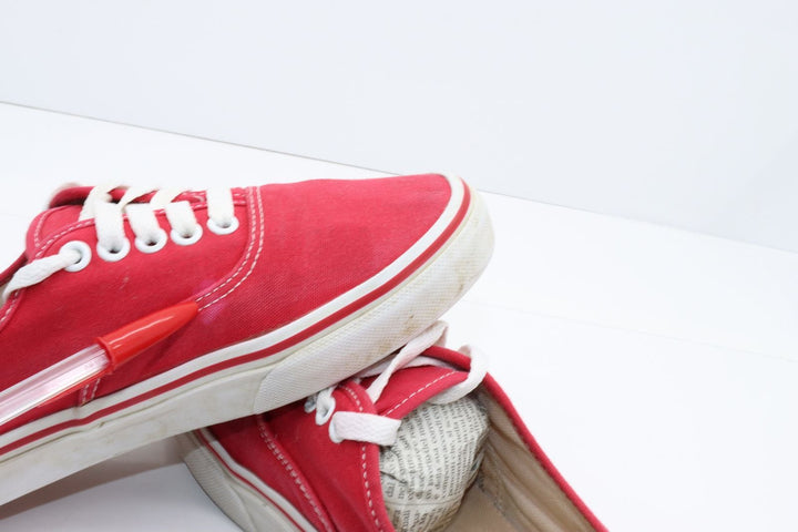 Vans Authentic Basse Rosso Eur 39 Unisex