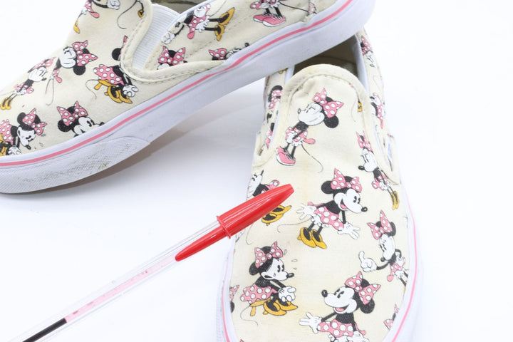 Vans Slip On Disney Basse Beige Minnie Eur 38 Unisex
