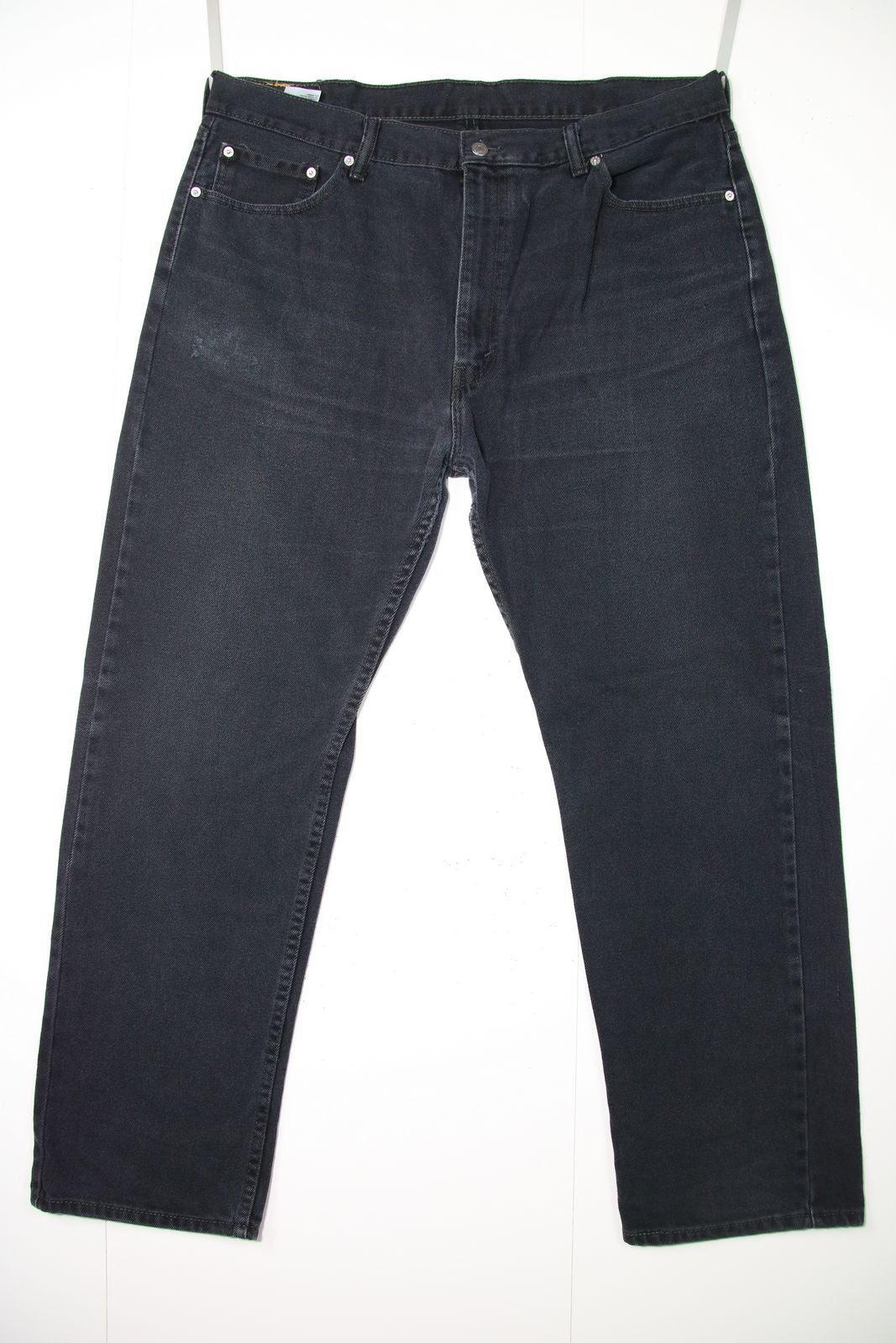 Levi's 505 Nero Denim W42 L32 Jeans Vintage Made in USA