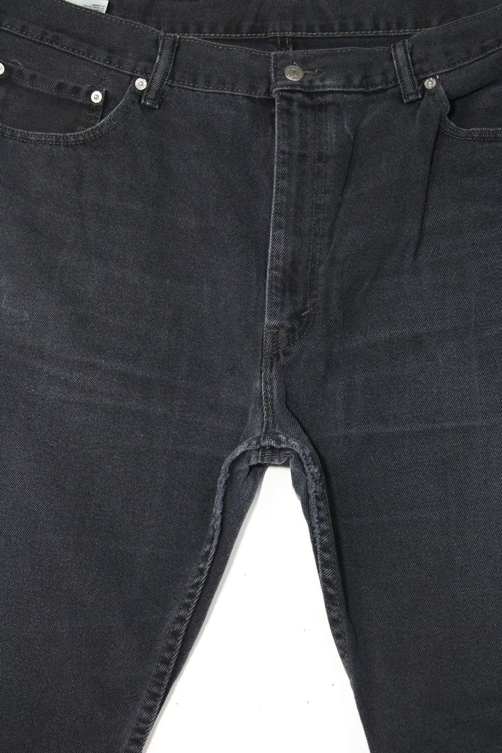 Levi's 505 Nero Denim W42 L32 Jeans Vintage