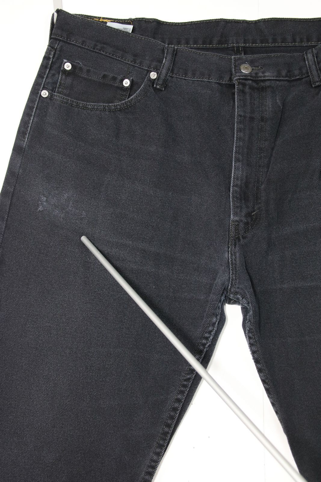 Levi's 505 Nero Denim W42 L32 Jeans Vintage