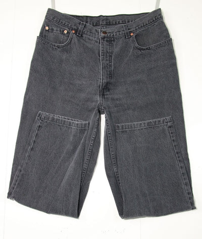 Levi's 726 Orange Tab Nero Denim W36 L32 Jeans Vintage