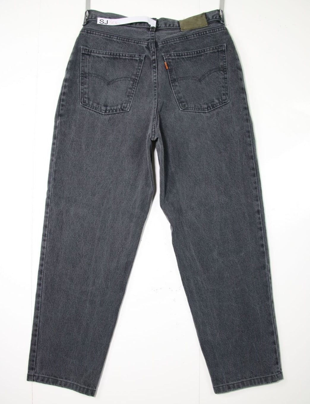 Levi's 726 Orange Tab Nero Denim W36 L32 Jeans Vintage