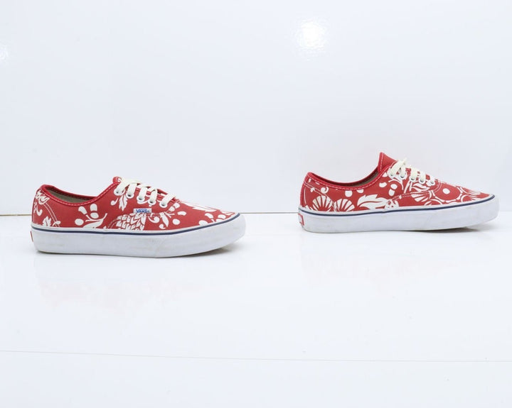 Vans Authentic Pro Basse Rosso a Fiori Eur 40.5 Unisex