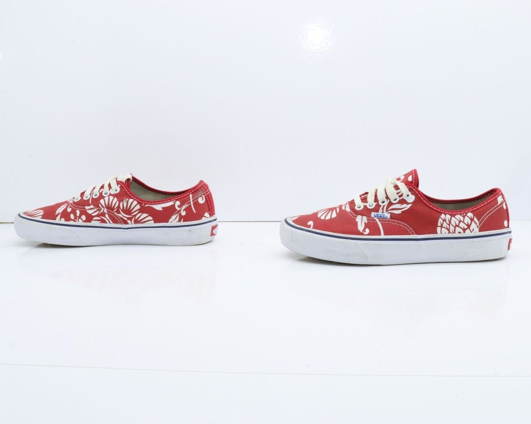 Vans Authentic Pro Basse Rosso a Fiori Eur 40.5 Unisex